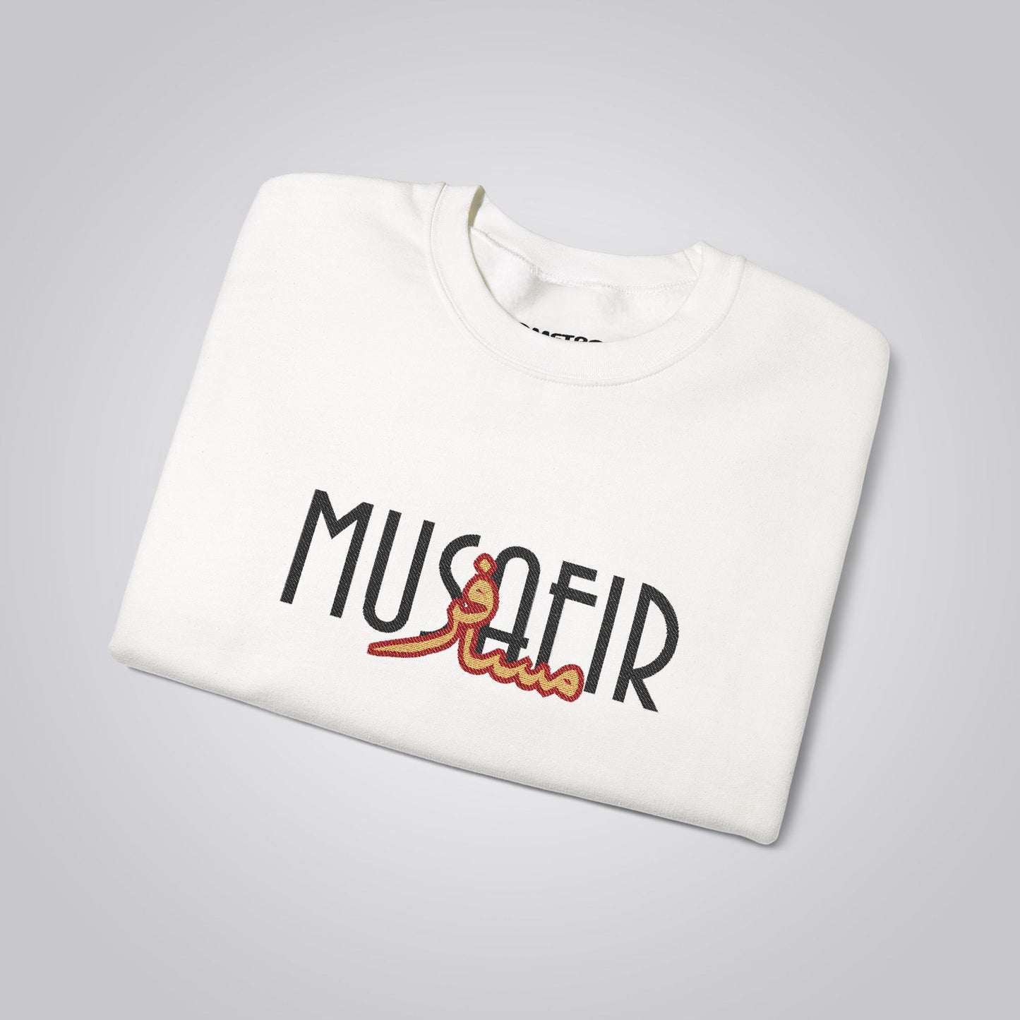 مسافر Embroidered Crewneck Sweatshirt — Musafir