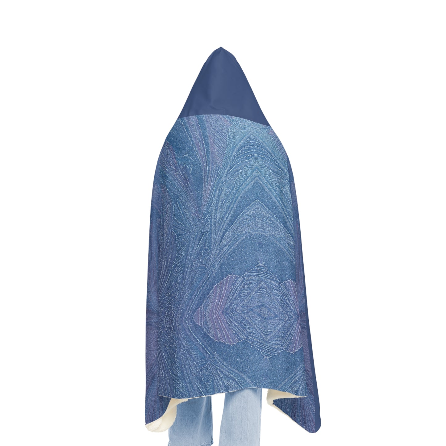 Blue Hooded Blanket