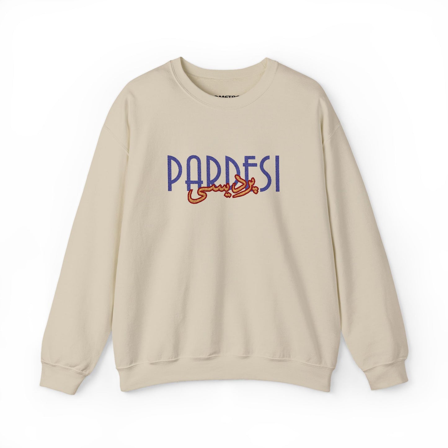 پردیسی Embroidered Crewneck Sweatshirt — Pardesi