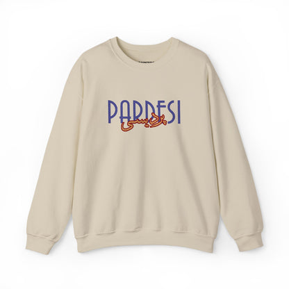 پردیسی Embroidered Crewneck Sweatshirt — Pardesi