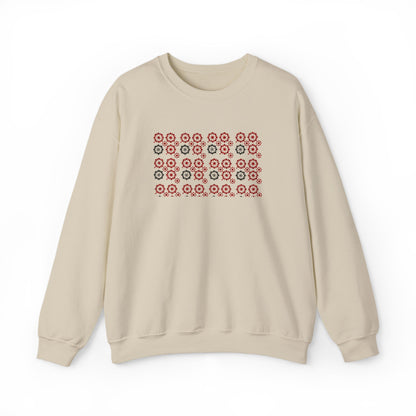 Zeenat Embroidered Crewneck Sweatshirt