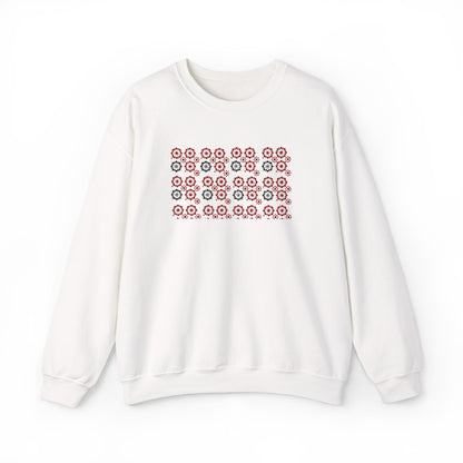 Zeenat Embroidered Crewneck Sweatshirt