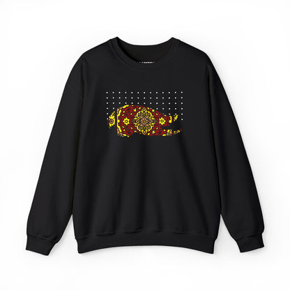 Nawaz II Embroidered Unisex Crewneck Sweatshirt