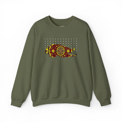 Nawaz II Embroidered Unisex Crewneck Sweatshirt