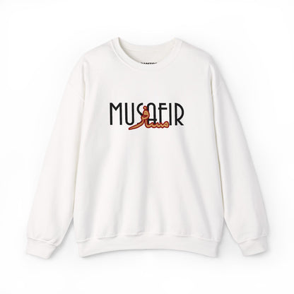 مسافر Embroidered Crewneck Sweatshirt — Musafir