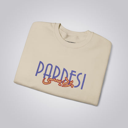 پردیسی Embroidered Crewneck Sweatshirt — Pardesi