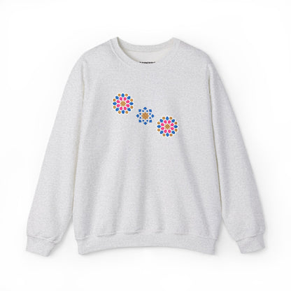 Phulkari  Embroidered Crewneck Sweatshirt