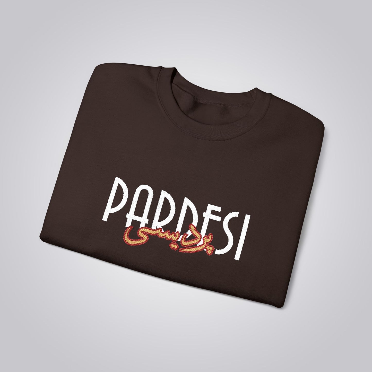پردیسی Embroidered Crewneck Sweatshirt — Pardesi