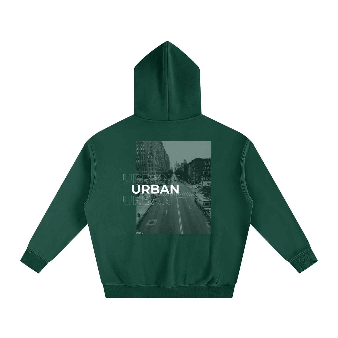 Oversize Fleeced Hoodie