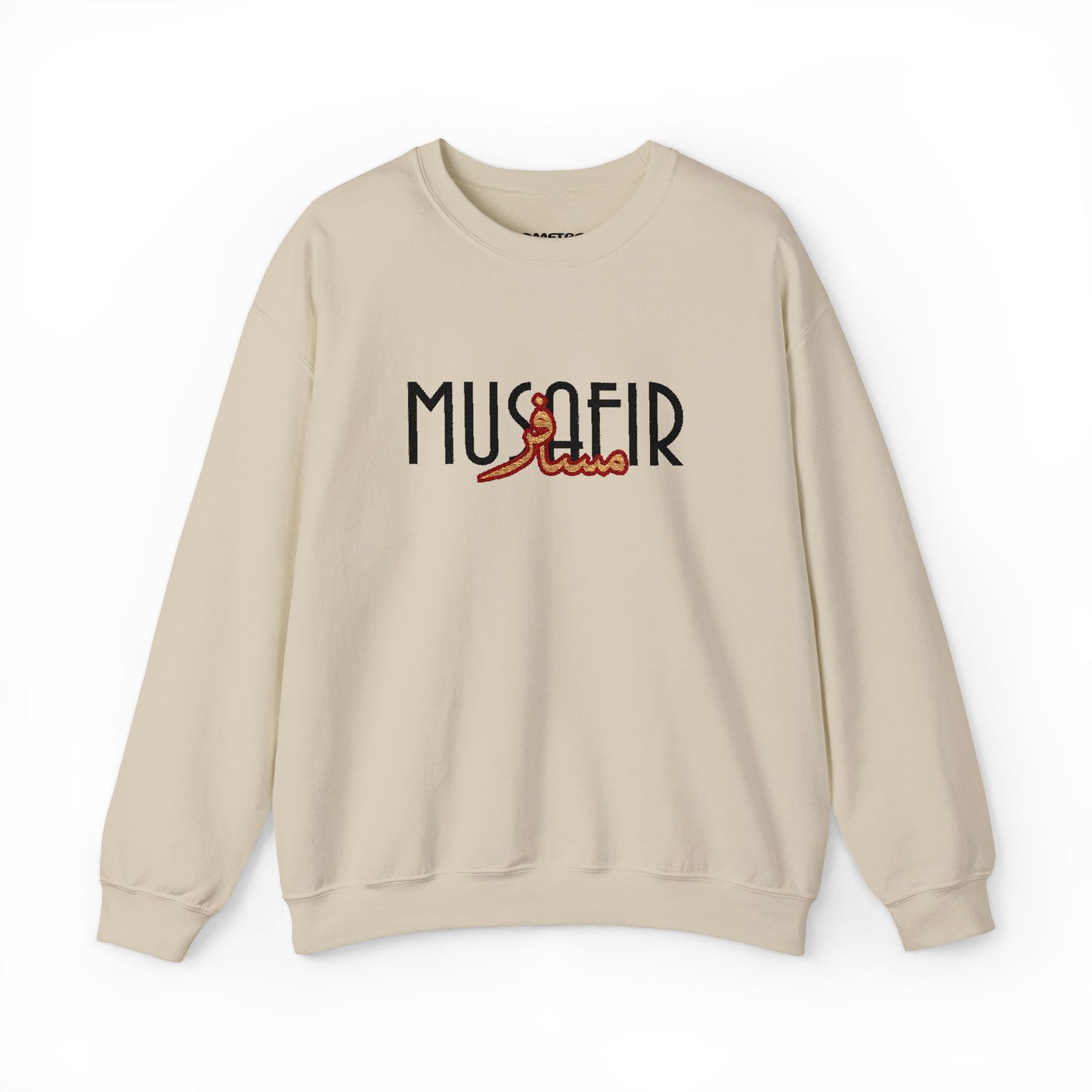مسافر Embroidered Crewneck Sweatshirt — Musafir