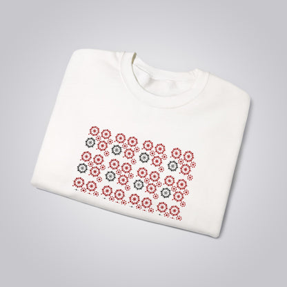 Zeenat Embroidered Crewneck Sweatshirt