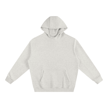 Plain Fleeced High Neck Hoodie