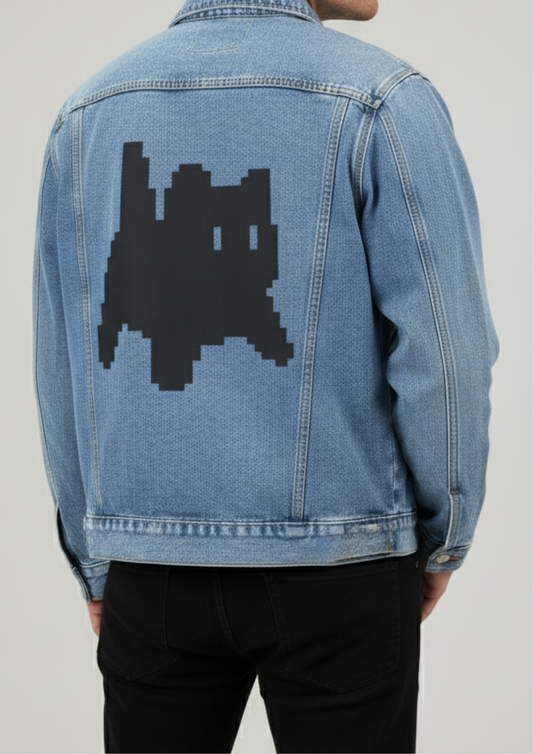 Lego Cat Men's Denim Jacket
