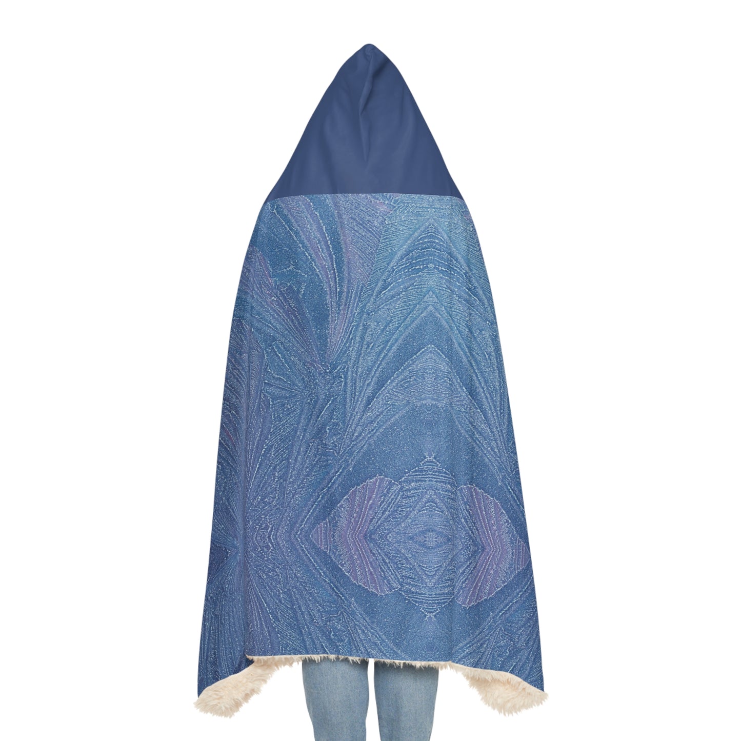 Blue Hooded Blanket
