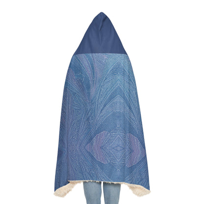 Blue Hooded Blanket