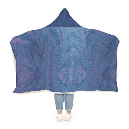 Blue Hooded Blanket