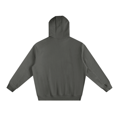 Plain Fleeced High Neck Hoodie