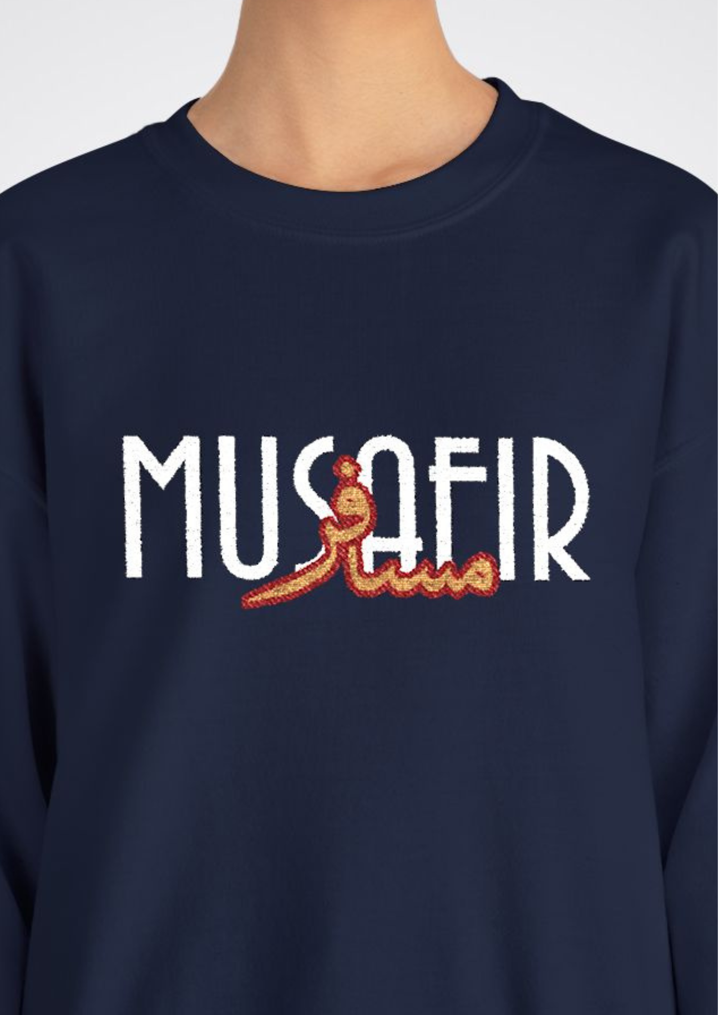 مسافر Embroidered Crewneck Sweatshirt — Musafir II