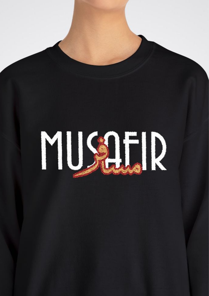 مسافر Embroidered Crewneck Sweatshirt — Musafir II