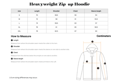 Heavyweight Zip-up Hoodie
