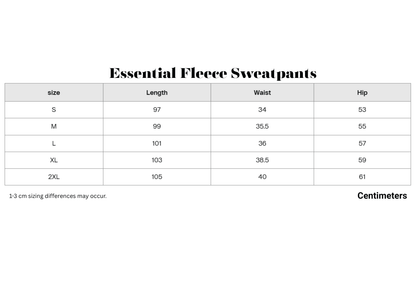 Essential Fleece Sweatpants