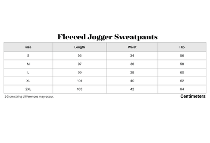 Fleeced Jogger Sweatpants