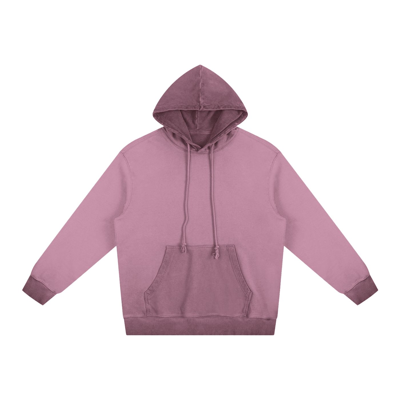 Ombre Stone Washed Colorpointed Hoodie