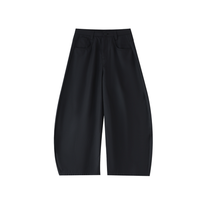 Essential Curved-Blade Suit Pants