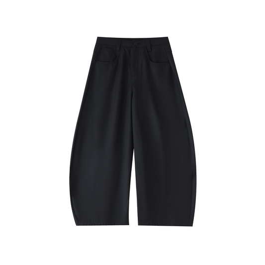 Essential Curved-Blade Suit Pants