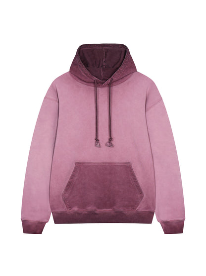 Ombre Stone Washed Colorpointed Hoodie