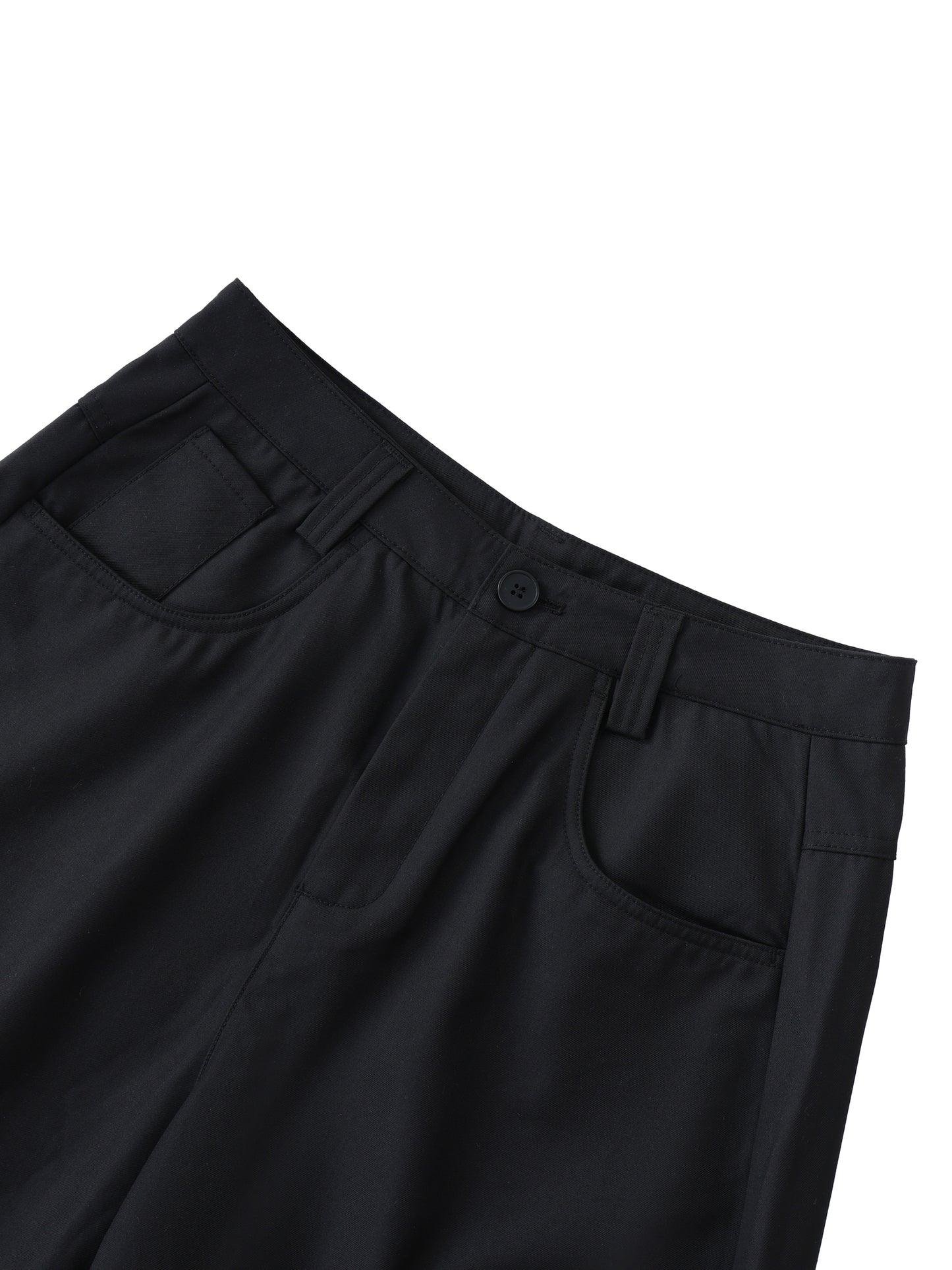 Essential Curved-Blade Suit Pants